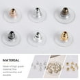 thumbnail image 2 of EeaseCA 300 Pcs Earring Backs DIY Earring Back Clips Practical Earring Stoppers, 2 of 8