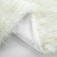 thumbnail image 5 of Lanco Fluffy Sheepskin Faux Fur Shag Area Rug, Gold, 30x46, 5 of 5