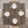 thumbnail image 6 of Fnova 31.5" Square Farmhouse Dining Table, Wood Coffee Table for 4 People, Modern Kitchen Table for Dining Room, Gray (Chairs Not Included), 6 of 9