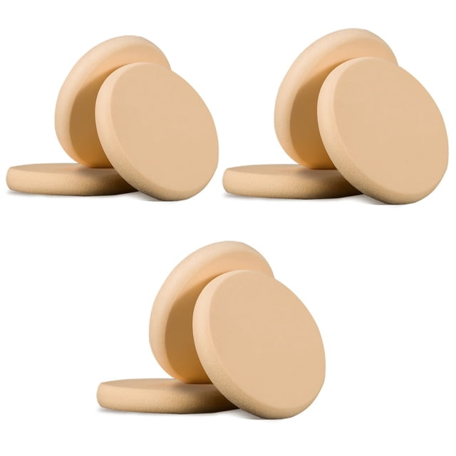 JinYu Oval Puff 9 Paquetes Esponja para Base de Tono de Piel Esponja de Maquillaje Profesional Húmeda y Seca para Base Cosmética Impecable Sensible y Todo Tipo de Piel