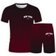 thumbnail image 4 of Playeras Estampadas Para Hombre, Camiseta Holgada Con Estampado De Letras De Ciudad Para Hombre, Conjunto De Ropa Deportiva De Verano, Ropa Deportiva Informal, 4 of 4