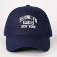 thumbnail image 1 of Baseball Caps Unisex City Hat with Embroidered Distressed Washed and Adjustable Fit for Everyday Wear, 1 of 3