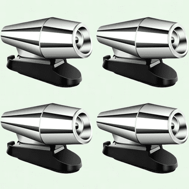 Car &amp; Truck Warning Lights 4-Pack Sonic Deer Whistles - Wildlife Warning Device For Cars, Trucks &amp; SUVs Warn Black In-Car Technology, GPS &amp; Security Devices