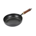 thumbnail image 3 of deevoka Iron Wok Cooking Tool Easy to Clean Non Coated Kitchen Supplies Stir Fry Pan Diameter 24cm, 3 of 9