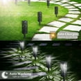 thumbnail image 6 of (Pack of 6) Solar Pathway Lights Solar Garden Lights Outdoor Solar Landscape Lights for Lawn Patio Yard Pathway Walkway, 6 of 14