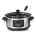 Hamilton Beach 33969 6 qt. Meat Probe Slow Cooker