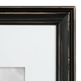 thumbnail image 5 of Kate and Laurel Bordeaux Gallery Wall Frame Kit, Set of 10 with Assorted Size Frames in Distressed Black Finish, 5 of 7