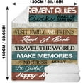 thumbnail image 2 of Retirement Gifts for Men & Women - Funny Blanket for Retired Teachers, Nurses, Police & Coworkers - Soft Flannel Fleece Throw Blanket for Camping, Bed & Couch - 60 x 50 Inches, 2 of 5