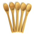 thumbnail image 1 of 5Pcs Bamboo Long Handle Spoon Flatware Coffee Honey Ice Cream Tea Kitchen Gadget, 1 of 8
