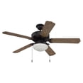 thumbnail image 2 of END52WW5PC1-Craftmade Lighting-All- Ceiling Fan With Light Kit in Outdoor Style - 52 inches wide by 18.41 inches high-White Finish, 2 of 2