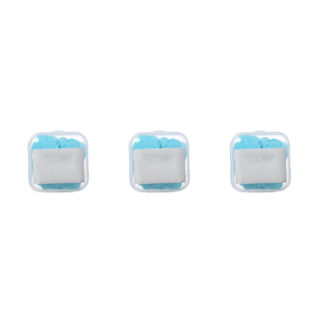 Bearachild jabón papel mano desechable aromas viaje inodoro al aire libre rebanada piel suministros baño caja hogar azul Type1 NO1