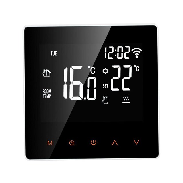 GT01 Thermostat Intelligent Wi-Fi pour Maison Travail avec Wifi Programmable 7 Jours:Tuya