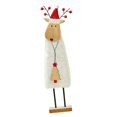 thumbnail image 2 of Decoraciones de mesa navideñas, decoración rústica de escritorio, adornos de fieltro de madera, granja para regalo de Navidad, estante de vacaciones, Estilo H, 2 of 8