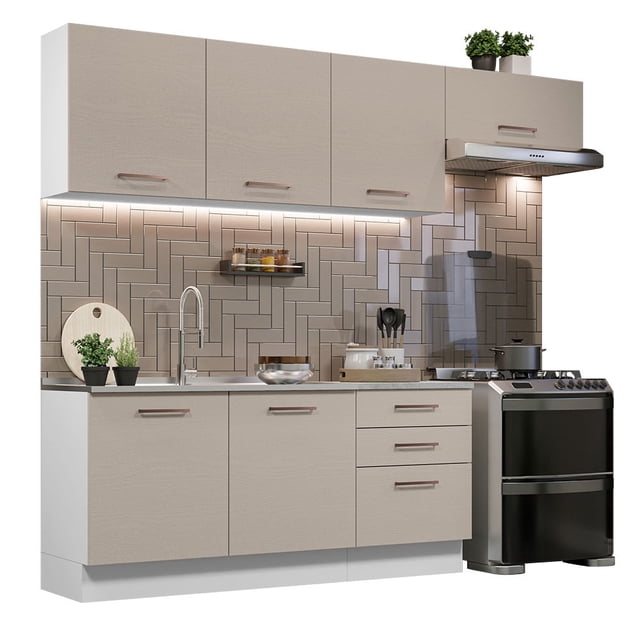 Cocina Integral Completa Modular Madesa Agata 260cm BC 02