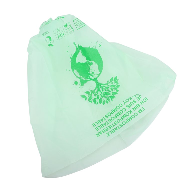 YIDEDE 50pcs Trash Bags Biodegradable Garbage Bags Compostable Bags Rubbish  Bags Wastebasket Liners Bags for Kitchen 