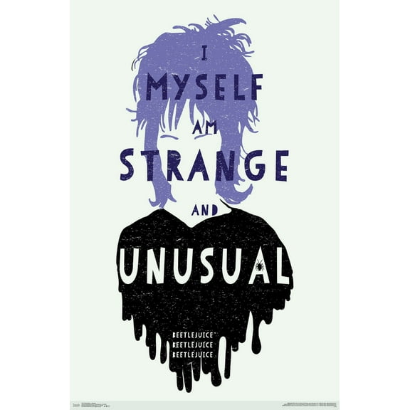 Beetlejuice - Strange Wall Poster, 22.375" x 34"