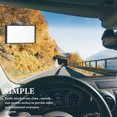 thumbnail image 2 of Shisuyan 2 PCS Universal Car Truck Rear View Mirrors Adjustable Suction Cup Interior Rear View Mirrors Replacement Wide Angle High Clarity Rear View Mirrors (Black), 2 of 9