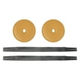 thumbnail image 1 of lionlar 2 Pieces Cymbal Handle Repairment Marching Percussion Instrument Cymbal Belt Khaki, 1 of 9