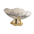 thumbnail image 4 of Frutero con pedestal, bandeja decorativa para frutas, soporte para guardar aperitivos para fiestas en la cocina Blanco transparente, 4 of 9