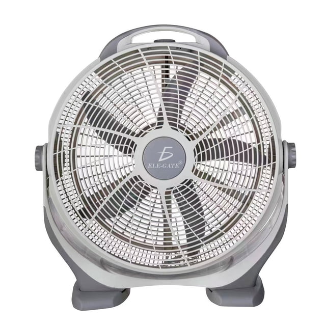 Ventilador de mesa potente 3 velocidades diferentes posiciones viento Huracanado Marca Ele gate