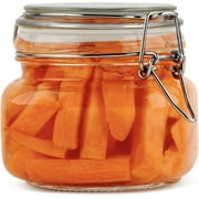 Galashield Glass Jars with Lids Food Storage Jars with Airtight Lids Leak Proof Glass Canisters Kitchen Jars [17 oz]