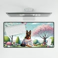 thumbnail image 4 of Happy Mother's Day Best German Shepherd Mom Ever Desk Mat Full Keyboard Mouse Pad Alsatian Dog Lover Gifts Large Mousepad - 03002, 4 of 5