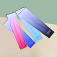 thumbnail image 4 of Mdesiwst 1 Pair Unisex Ice Silk Sleeves Thin Anti-UV Sun Protection Gradient Color Quick-drying Breathable High Elasticity Anti-slip Cycling Outdoor Fishing Cooling Arm Sleeves, 4 of 7