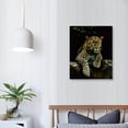 thumbnail image 4 of ARISTURING  Leopard Jaguar Poster Canvas Wall Art Picture Print Modern Home for Childrens Kids Room, Bedroom, Bathroom Room Decor, 4 of 5