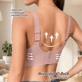thumbnail image 5 of FNFYFH Wireless Jelly Bras for Women Plus Size Supportive Seamless Sports Bra Full Coverage Minimizer Bra Comfortable No Underwire Tshirt Bras, 5 of 9