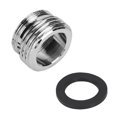 thumbnail image 2 of MesaSe Garden Hose Faucet Adapter Kitchen Bathroom Washer Water Tap Threaded Brass Adapter with Gasket, 2 of 6