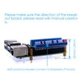 thumbnail image 6 of 52Pi Raspberry Pi Micro GPIO Terminal Block Breakout Board Module,Raspberry Pi GPIO Expansion Board Micro Connector for Raspberry Pi 4B/3B+/3B/2B/Pi Zero/Pi Zero W/Pi Zero 2 W, 6 of 6