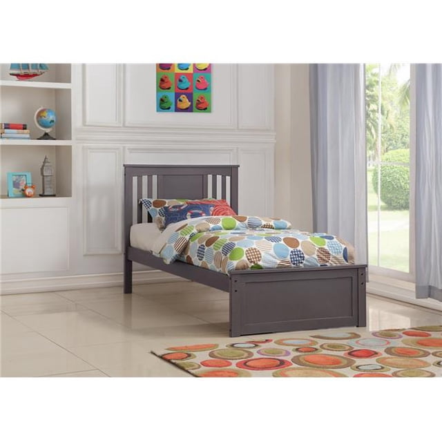 Donco Kids PD_3217TSG Lit Simple Princeton, Gris Ardoise