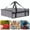 Grey, variant on Insulated Bag Large Capacity Pizza Delivery Bag (50X50X15cm) - Pizza Bags for Transport 20x20x6 Inch Insulated Non Woven Cloth Pizza Bag for Outdoor Picnic, A