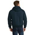 thumbnail image 2 of CornerStone TLJ763H Mens Duck Cloth Hooded Work Jacket, Navy - 4XL Tall, 2 of 2