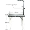 thumbnail image 2 of SHELANDY PET DOG GROOMING TABLE FULLY FOLDABLE FOR MOBILE GROOMER, 2 of 5