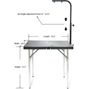 Shelandy Pet Dog Grooming Table Fully Foldable For Mobile Groomer