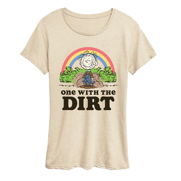Peanuts - Pigpen One With Dirt - Women's Short Sleeve Graphic T-Shirt