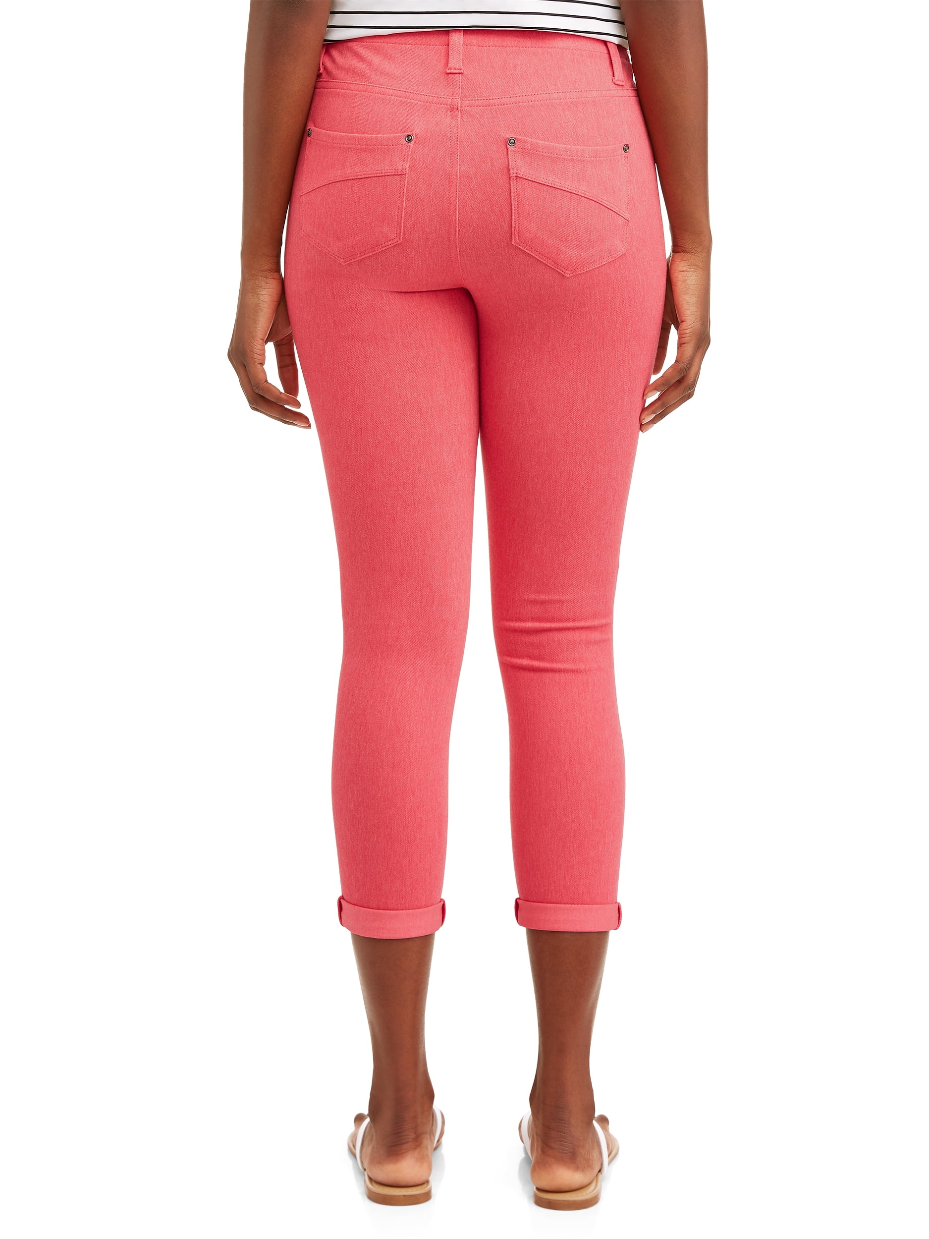 time and tru jeggings capri