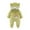 Green, variant on Baby Boys Girls Cartoon Animals Long Sleeve Cute Bear Ears Hooded Romper Jumpsuit Outfit Clothes Coat Breathable Cute Stylish Children Bodysuits 0-3 Months