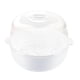thumbnail image 1 of Esterilizador de vapor para microondas para biberones, reutilizable, resistente a altas temperaturas, con gran capacidad y asas resistentes al calor, de una sola pieza. Rkxzt, 1 of 9