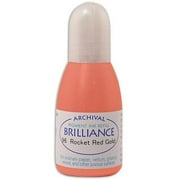 Tsukineko Brilliance Rocket Red-gold Ink Refill