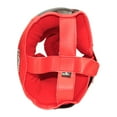 thumbnail image 4 of Champ Boxing Head Guard Helmet Face Protector Gear MMA Kickboxing Red/Black Large, 4 of 4