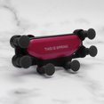 thumbnail image 4 of EeaseCA Car Phone Holder Air Outlet Snap Type Gravity Sensor Mobile Phone Holder Navigation Car Bracket 7-point Support (Red), 4 of 7