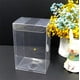 thumbnail image 4 of Cajas de embalaje de PVC gruesas para fiesta de boda, caja de regalo plegable de PVC transparente, Cuadrado General, 10 piezas, taza de cumpleaños, juguetes de Chocolate, joyería, flores, 4 of 5