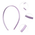thumbnail image 2 of 1 Pc Classic Elegant Fabric Fine Hairband for Women for Girls 5.31"x4.53" Purple, 2 of 4