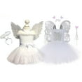 thumbnail image 4 of Elf Robe Tutu de Fête avec Ailes, Convient pour Petites Filles Halloween Anniversaire, 4 of 6
