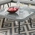 thumbnail image 3 of Modway Endeavor Square Rattan Outdoor Patio Coffee Table in Gray, 3 of 7