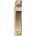 thumbnail image 2 of Ekena Millwork 6"W x 26"D x 26"H Imperial Rough Sawn Craftsman Outlooker, Douglas Fir, 2 of 4