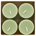 thumbnail image 4 of Mainstays Scented Votive Candles, Green, Hidden Springs, 4 Count, 4 of 6