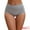 Gray, variant on Unique Bargains Women's High Waist Cotton Briefs with Leak Proof Feature S Beige